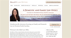 Desktop Screenshot of hendersonville-attorney.com